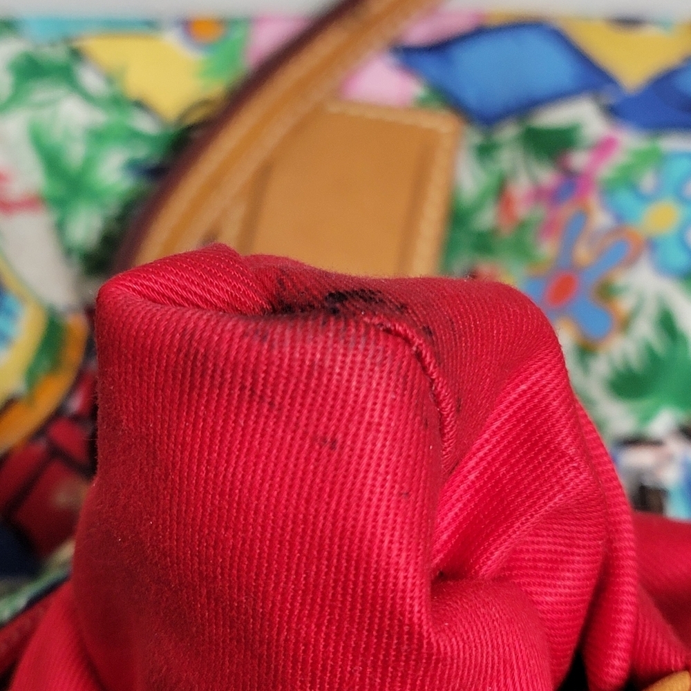 Dooney & Bourke (Rare) Sandbar Tropical Print Satchel Carry On Purse. - Picture 14 of 14